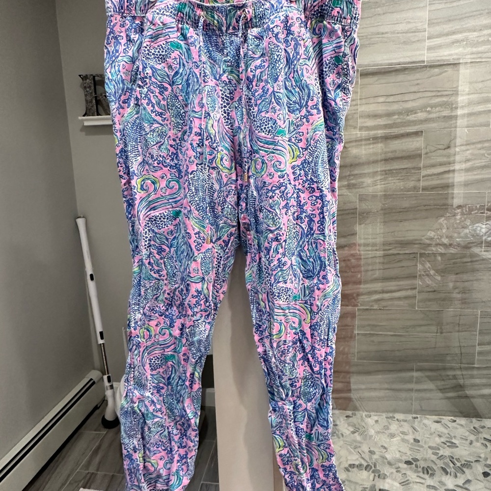 Lilly Pulitzer linen pants